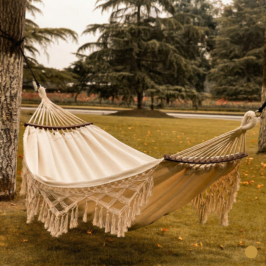 The Amalfi Double Macramé Hammock